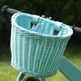 thumbnail image 5 of Walbest Hand-Woven Bicycle Basket, Strong Load-bearing Easy Installation Handlebar Bike Front Basket Replacement, 5 of 10