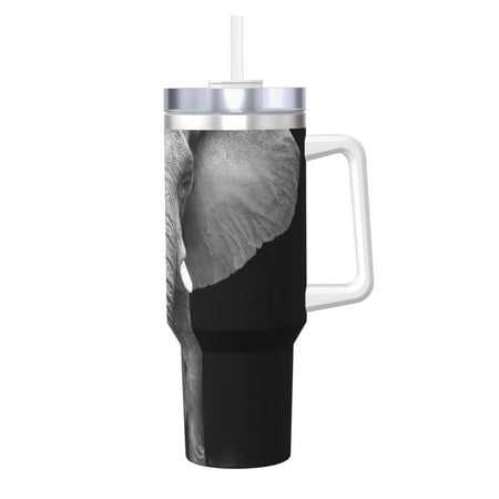 

Ocsxa Indian Elephant Print 40oz Stainless Steel Vacuum Insulated Tumbler Car Cup Coffee Mug with Spillproof Lid Keep Your Drink Hot or Cold on the Go