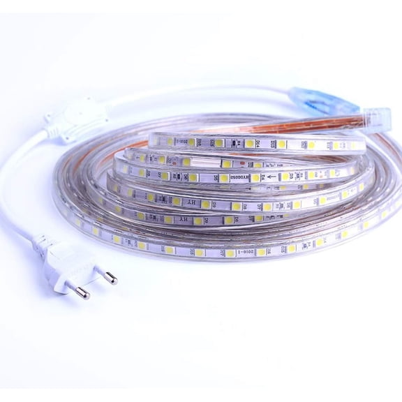 Bright LED Strip, 220v, 5050 IP65 Waterproof