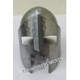 thumbnail image 4 of THOR INSTRUMENTS King Leonidas Medieval Mini Armor Helmet 300 Movie On Helmet Rustic Vintage Home Decor Gifts, 4 of 5