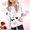 Pink, variant on Pink Heart Print Girls Pullover Hoodie - Soft Lightweight Stretchy 95% Polyester 5% Spandex Hooded Sweatshirt with Kangaroo Pocket & Pink Inner Lining for Kids 4-12,Size 5-6T