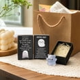 thumbnail image 4 of SDJMa Luminous Halloween Mini Positive Ghost Figurine, Glow in Dark Miniature Ghost Resin Statue with Positive Box for Halloween Basket Stuffer Home Office Table Decor, 1.1x0.9 inch, 1 Pc, 4 of 5