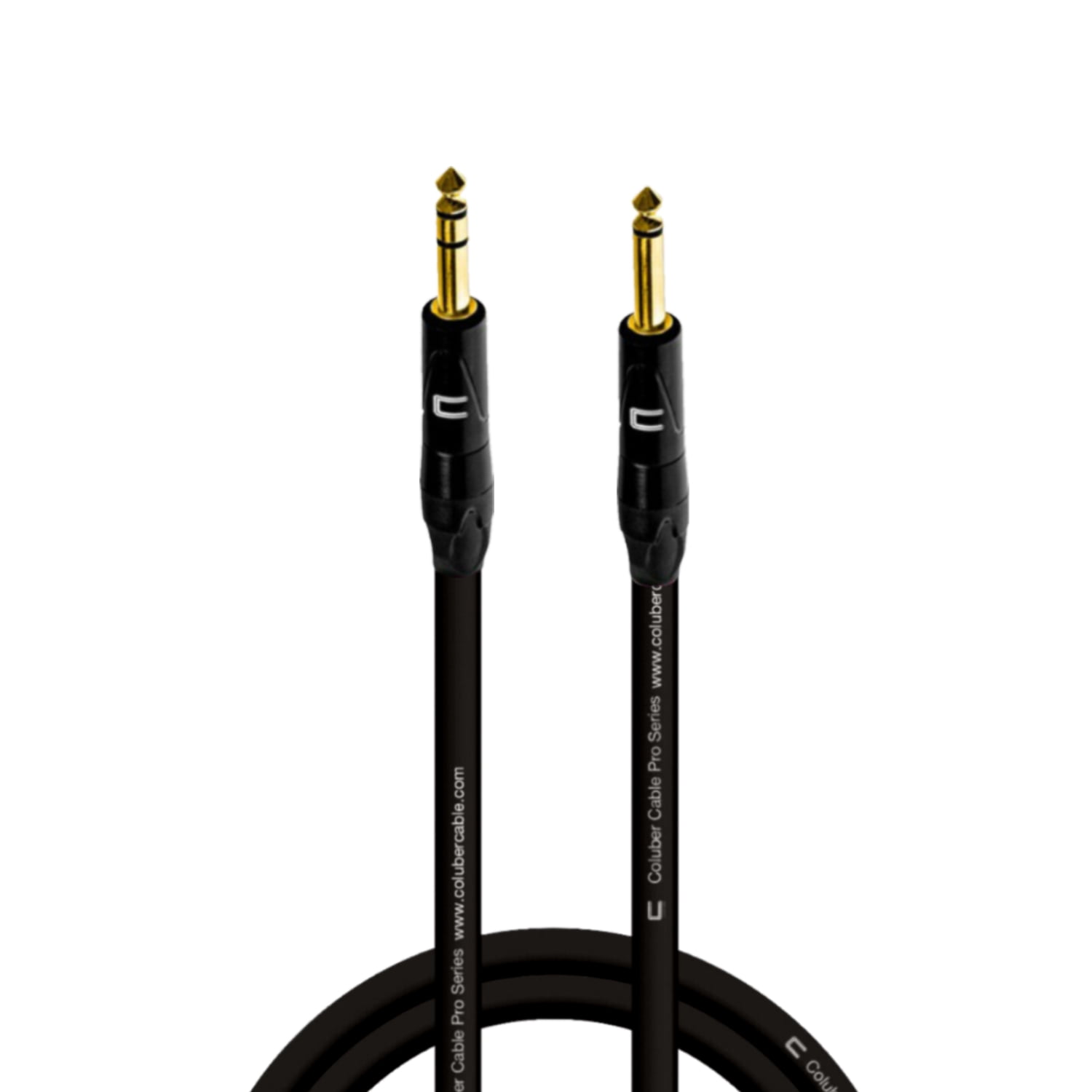 Coluber Cable 1/4" TRS Male to 1/4" TS Male Pro 3Pin Microphone
