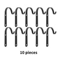 thumbnail image 2 of Ganchos De Pared De Metal A Prueba De Herrumbre Ganchos De Almacenamiento De Hierro Versátiles Ganchos Convenientes Montados En La Pared Ganchos De Cesta De Plantas Duraderos Para Jardinería Garaje Speravity HA026740-03, 2 of 7