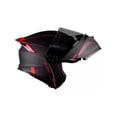 thumbnail image 2 of Casco Abatible De Moto Kov Thunder Racing Rojo Dot, 2 of 5