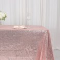 thumbnail image 4 of BalsaCircle 60" x 126" Blush Sequin Tablecloth, 4 of 8