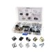 thumbnail image 3 of Panel de ajuste de metal de 100 piezas Panel de resorte Clip Universal 4A0-867-276A CLICIPA de CUBIERTA CLIP ESTACTIVO Sturdy Auto U Clips, 3 of 9