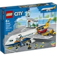 thumbnail image 3 of LEGO City Passenger Airplane 60262, with Radar Tower, Airport Truck with a Car Elevator, Red Convertible, 4 Passenger and 4 Airport Staff Minifigures, plus a Baby Figure (669 Pieces), 3 of 3