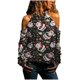 thumbnail image 1 of Mujeres moda Navidad sin tirantes impresión manga larga blusas sudadera Tops Pompotops  gfhjh10310, 1 of 5