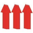 thumbnail image 1 of Uxcell Paquete de 12 Etiquetas de Flecha, Señal de Flecha Autoadhesiva de 6 Pulgadas para Marcado de Suelo, Camino, Pared y Oficina, Etiquetas de Flecha Impermeables [Rojo], 1 of 7