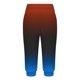 thumbnail image 4 of Mujeres Capri Pantalones Casual Suelto Largo Pantalones de Impresión con Corbata Elástica Cintura Y Bolsillos, 4 of 6