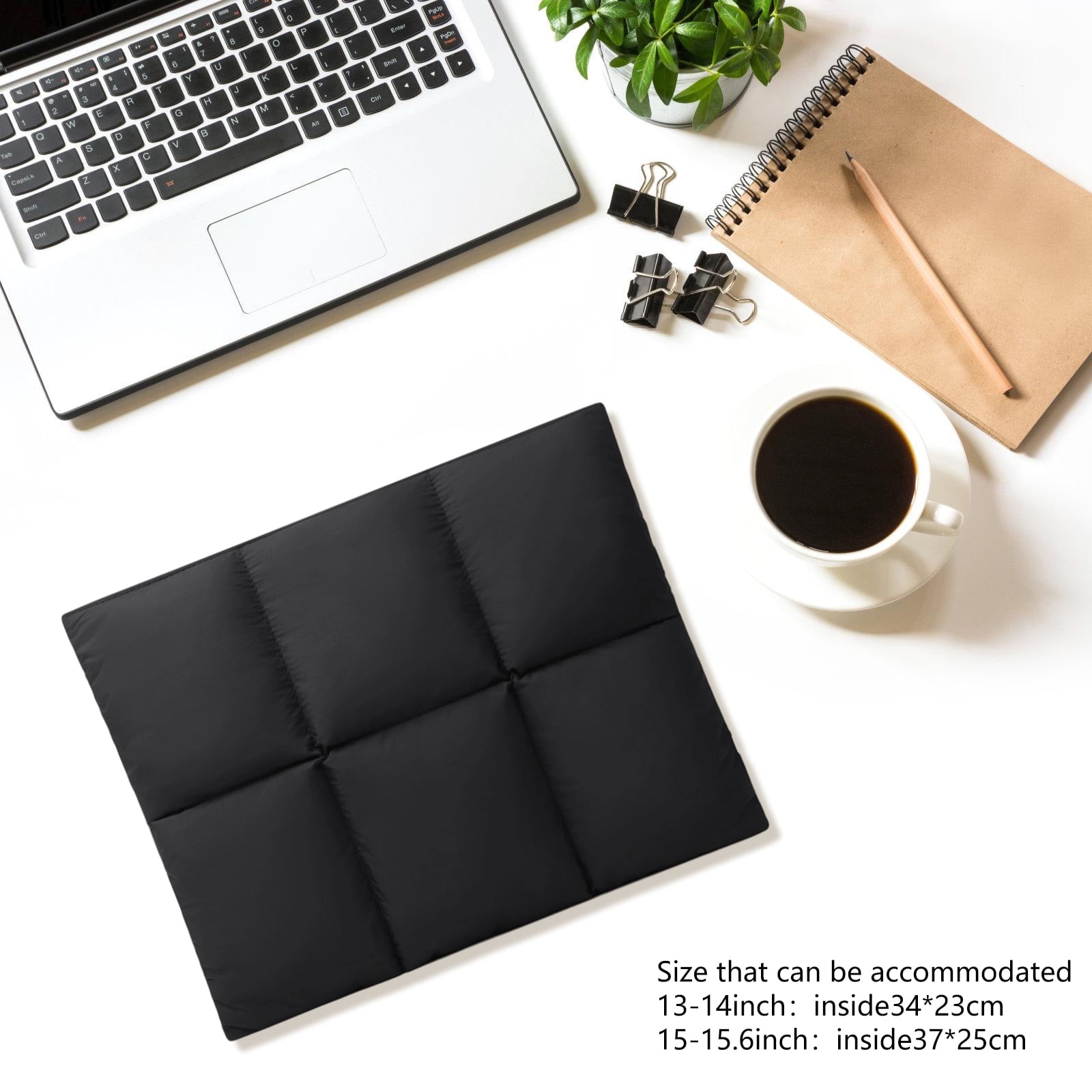 Laptop Case Shockproof Soft Interior Cotton Protective Case for 13inch/15.6inch Laptop Accessories