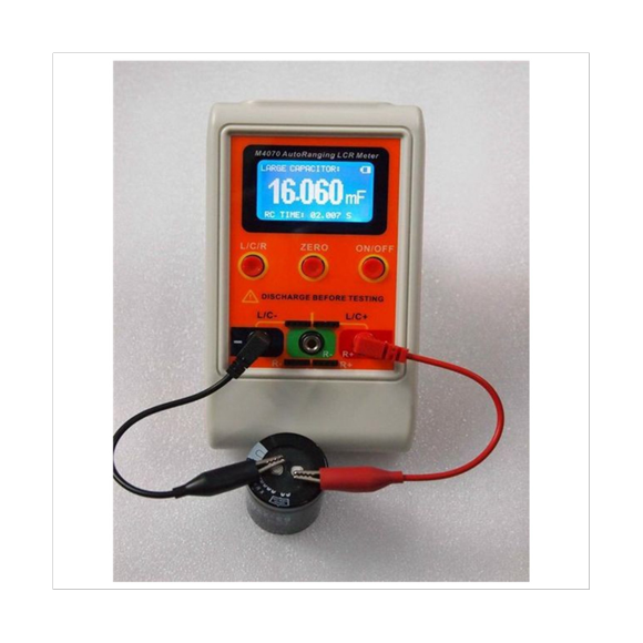 AutoRanging LCR Bridge Meter LCD Rechargeable Digital Capacitance Inductance Meter Range100H 100MF 20MR(M4070)