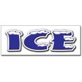 thumbnail image 1 of Autocollant de Glace 36 Pouces pour Machine de Stockage à Froid, 1 of 1