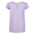 thumbnail image 3 of Regatta - Camiseta Jaelynn Dobby de Algodón para Mujer (Lila Pastel), 3 of 4