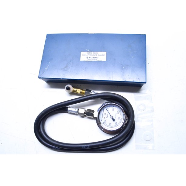 OEM Suzuki 0991258413 Fuel Pressure Gauge Set NOS
