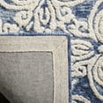 thumbnail image 4 of SAFAVIEH Blossom Githa Damask Wool Area Rug, Blue/Ivory, 8' x 10', 4 of 7