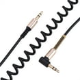 thumbnail image 1 of Câble Audio à Ressort de 3,5 Mm Durable Câble Audio 3,5 Mm Rétractable Stéréos de Voiture pour la Maison Téléphone Intelligent Casque Ordinateur, 1 of 8
