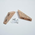 thumbnail image 3 of 6 piezas de ganchos de madera vintage ganchos de madera capacidad de carga de 5 kg, ganchos de pared ganchos para albornoz ganchos para sombreros ganchos para abrigos ganchos multiusos ganch, 3 of 4