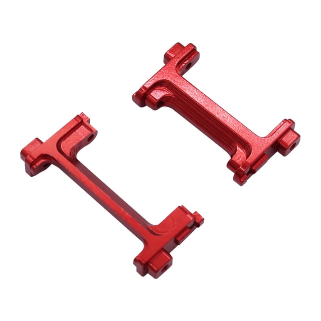 Xingzhi Frame Beam Fixed Seat For Trx4m Crawler Rc Frame Beam Fixed Seat Aluminum Alloy Fixed RC Car Accessories Replacement Parts Red