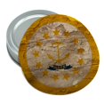 thumbnail image 1 of Rustic Distressed Rhode Island State Flag Round Rubber Non-Slip Jar Gripper Lid Opener, 1 of 4