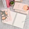 thumbnail image 4 of Pack of 4 A5 Spiral Notebook, A5 120 Pages/60 Sheets, A5 Notebook, Spiral Notebook, Lined Diary Notebooks for Travel and School Memos, 4 of 4