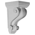 thumbnail image 1 of Ekena Millwork COR04X04X07DE 4 Po x 4 Po D x 7,50 Po H Devon Corbel Architectural, 1 of 1