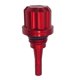 thumbnail image 1 of Aceite del motor La motocicleta de la tapa de la tapa de la motocicleta de alto rendimiento reemplaza el aceite de accesorios rojo, 1 of 8