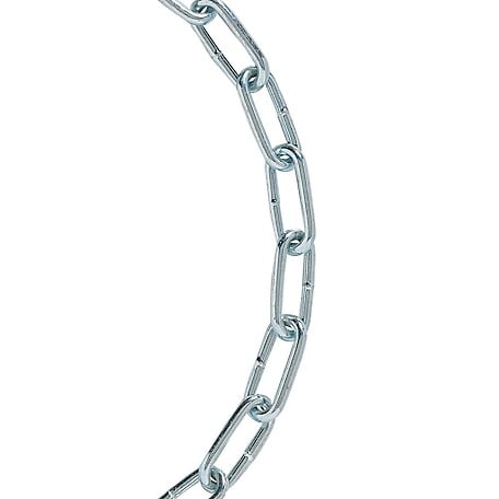 Koch Industries A10922 2/0 Trade Size x 20 ft. Coil Straight Chain, Electro-Galvanized