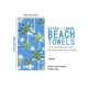 thumbnail image 5 of 1pc Coconut Tree Printed Beach Towel, Soft And Absorbent Oversized Towel For Travel, Sports, Yoga, Camping, Bath And Swimming Pool, 5 of 5