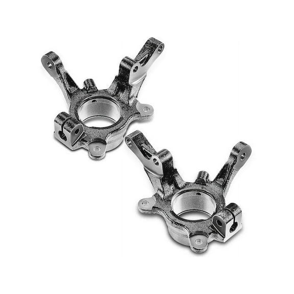 Front Steering Knuckle Set 2 - Compatible with 2011 - 2017 Mitsubishi Outlander Sport Sport Utility 2012 2013 2014 2015 2016