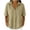 A Beige, variant on Womens Blouses Ndbuld Women's Fashionable Casual Linen Color Turtleneck Long-sleeved Button And Snap V-neck Top Short-sleeved V-neck Top/shirt Navy L