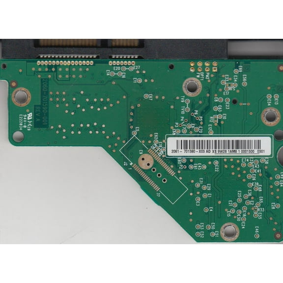 WD3200AAJS-56M0A0, 2061-701590-X03 AD, WD SATA 3.5 PCB