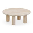 thumbnail image 2 of Pemberly Row Table d'Appoint Ronde de 32 Pouces pour Intérieur/extérieur en Faux Travertin, 2 of 6