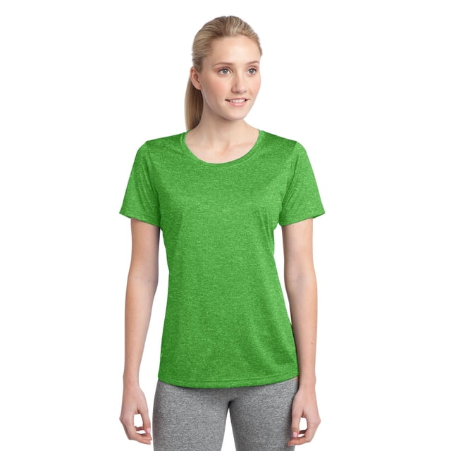 Sport-Tek Women's 100 Percent Polyester Scoop Neck Tee. LST360