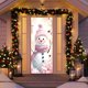 thumbnail image 1 of Navidad Puerta Adornos, Tapa Puerta Colgar, Decoración Fiesta, Terciopelo Doble Uso, Fácil Montaje, Para Salón, Christmas Door Cover Decoration Door Hanging Party Decoration Door Cover Tapestry,, 1 of 9