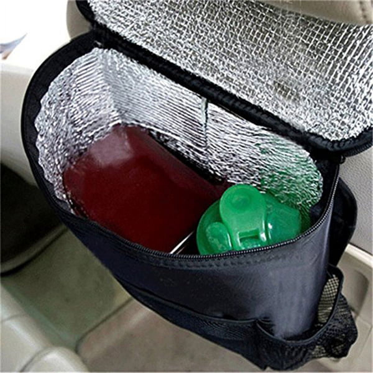 MOKKHNB Car Ice Bag with Insulated Storage Large Oxford Cloth Seat Cooler Bag for Travel