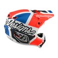 thumbnail image 4 of Troy Lee Designs Se4 Polyacrylite Helmet Quattro Orange Blue size Small, 4 of 7