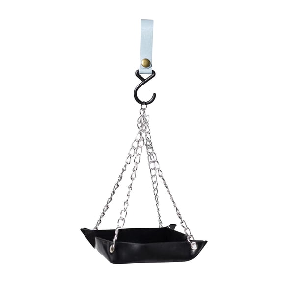Hummingbird Feeder with Tray | Outdoor Hanging Bird Feeder for Yard & Garden | 14.6 Inch Diameter | Weather-Resistant & Easy to Clean