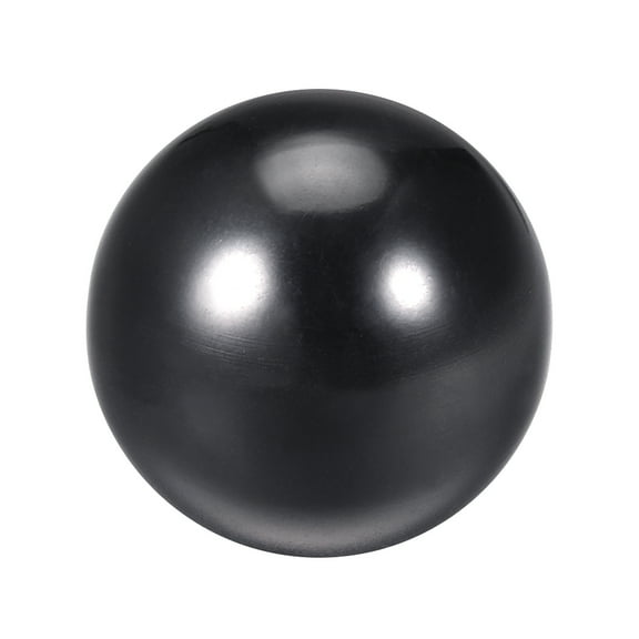 Thermoset Ball Knob M12 Female Threaded Machine Handle 40mm Dia. Black