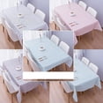 thumbnail image 2 of Mantel de té lavable impermeable de lona, ​​mantel Rectangular a cuadros para mesa de centro, mantel de tela, 4 Uds., 2 of 2