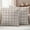 LightGrey Beige, variant on Grey Plaid Outdoor Waterproof Pillow Covers, Country Cute Love Pastoral Heart Lattice Decorative Square Throw Pillowcase Sofa Cushion Sham for Patio/Couch/Chair, 20"x20" 2 Pack