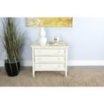 thumbnail image 3 of Sunny Designs Marina White Sand Wood End Table, 3 of 3