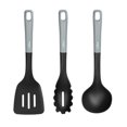 thumbnail image 1 of Juego de utensilios de cocina NutriChef: incluye cucharón para sopa, tenedor para pasta y espátula (compatible con los modelos NCCW11GD y NCCW11GL), 1 of 1