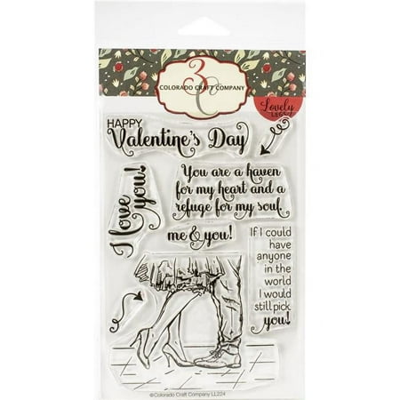 UPC: 0857287008249 | Colorado Craft Company Clear Stamps 4 X6 -Valentine s Day-Lovely Legs