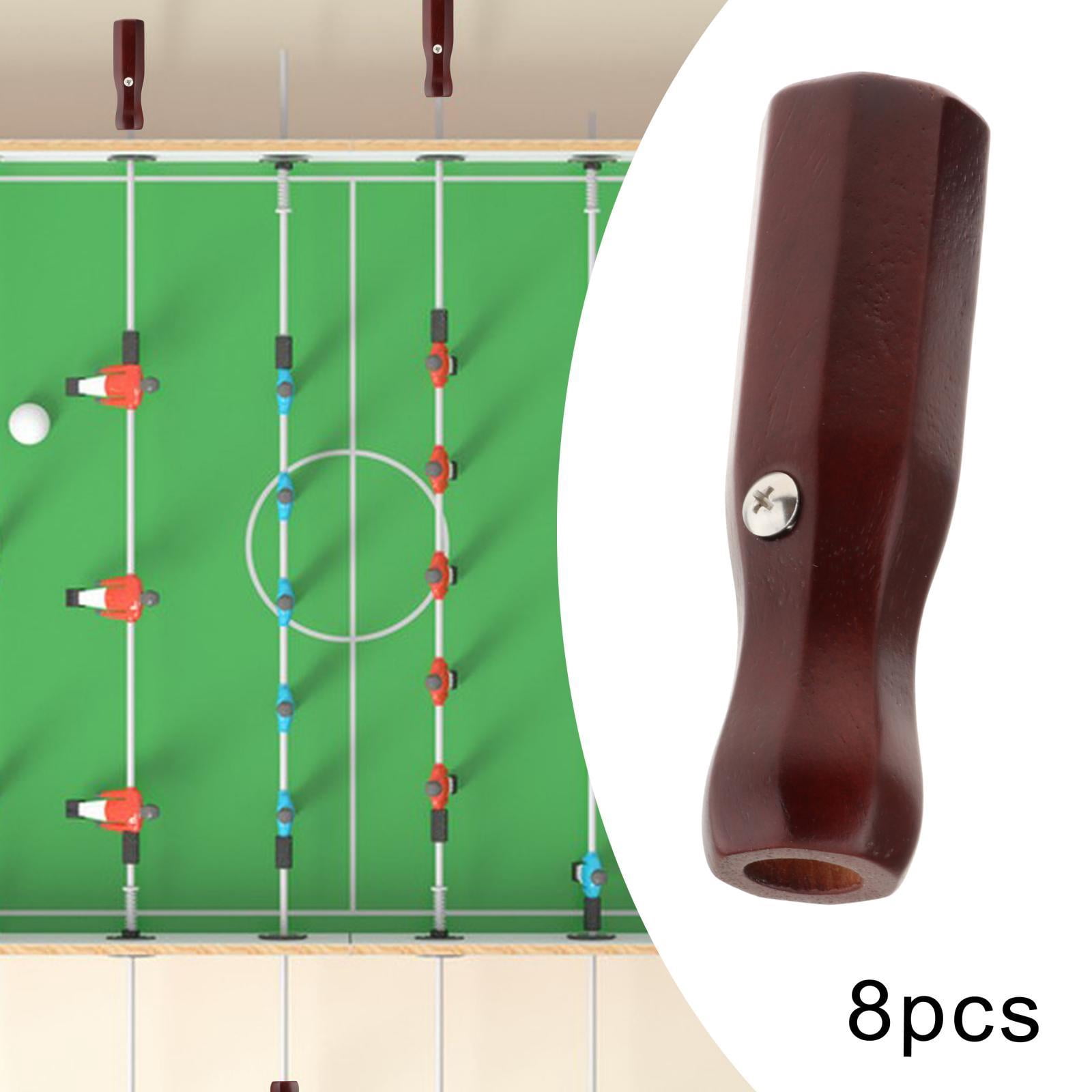 8Pcs Soccer Table Handles Foosball Rods Supplies Foosball Table Rod End Caps