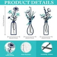 thumbnail image 3 of Pigort Rustic Farmhouse Style Flower Wall Sculptures (3 Count), 3 of 16