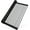 Rectangle-black, variant on Xlhshop Silicone Wrapped Roll Up Dish Rack, 20.5" x 13" Foldable Over Sink Drying Mat
