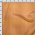 thumbnail image 3 of oneOone Polyester Lycra Medium Pink Fabric Argyle Check Sewing Material Print Fabric By The Yard 56 Inch Wide, 3 of 4