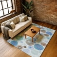 thumbnail image 7 of Addison Rugs Mayfield Premium Machine Washable Transitional Geometric Teal Rectangle Rug, 10' x 14', 7 of 7